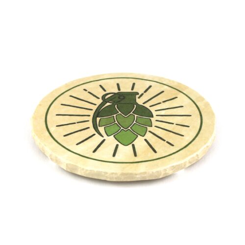 100 Bier - Natursteinuntersetzer