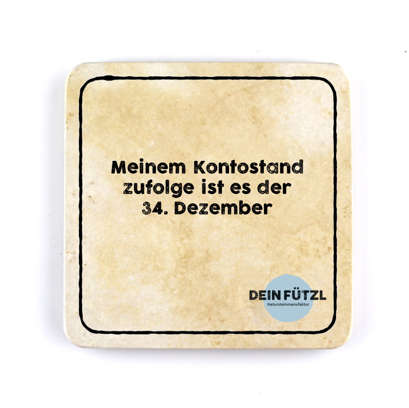 34. Dezember - Natursteinuntersetzer – Bild 2