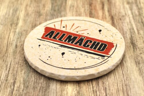 AMD - Allmächd - Natursteinuntersetzer