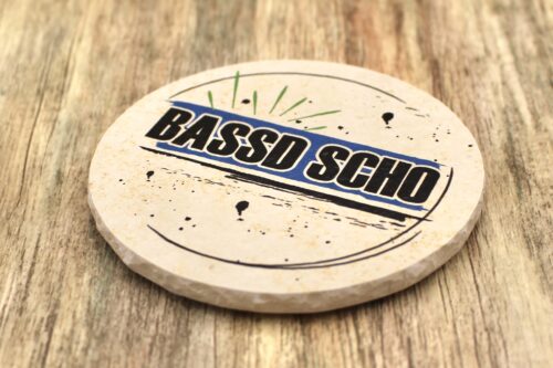 AMD - Bassd Scho - Natursteinuntersetzer