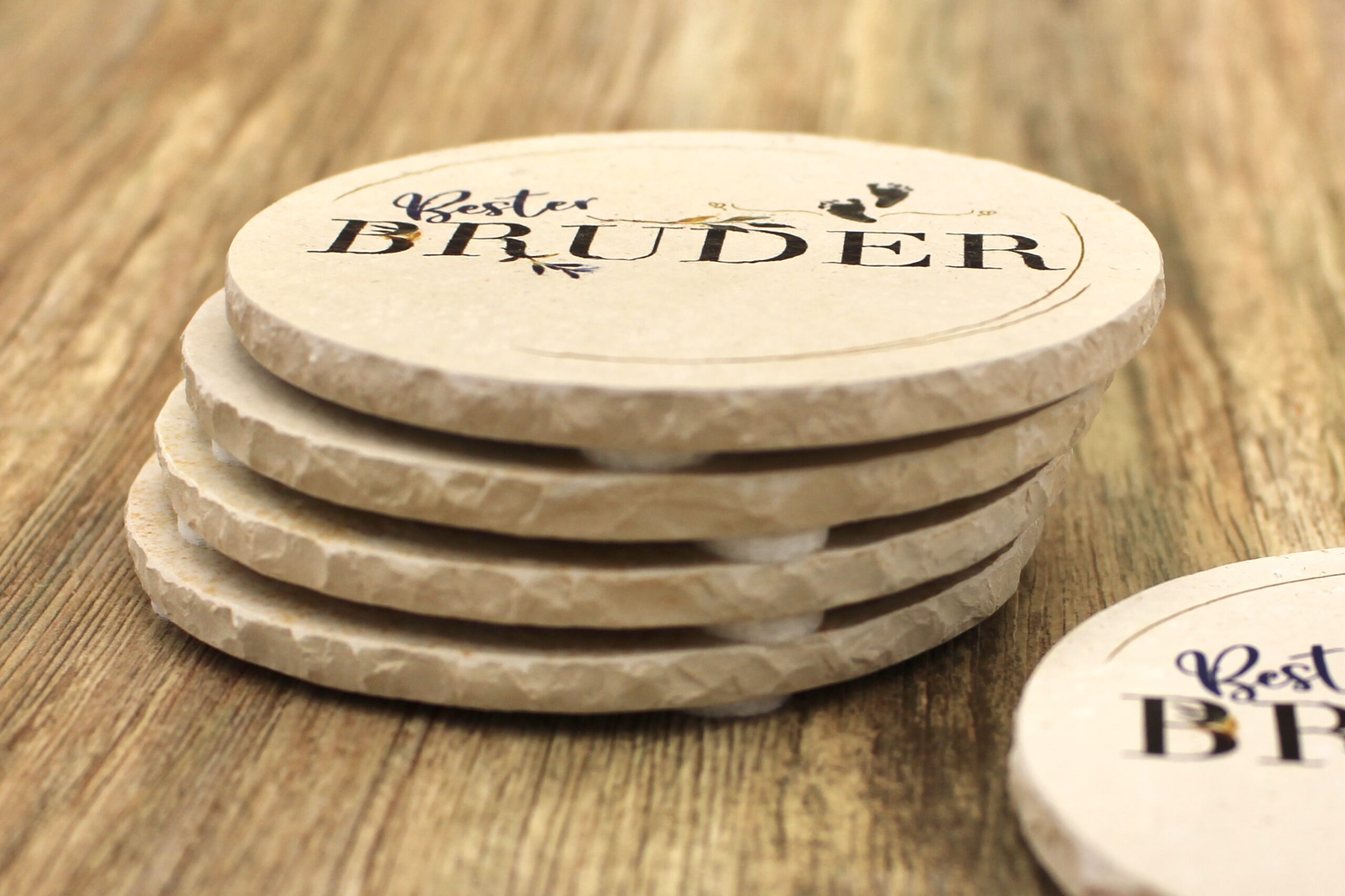 WBY-Bester Bruder - Natursteinuntersetzer – Bild 2