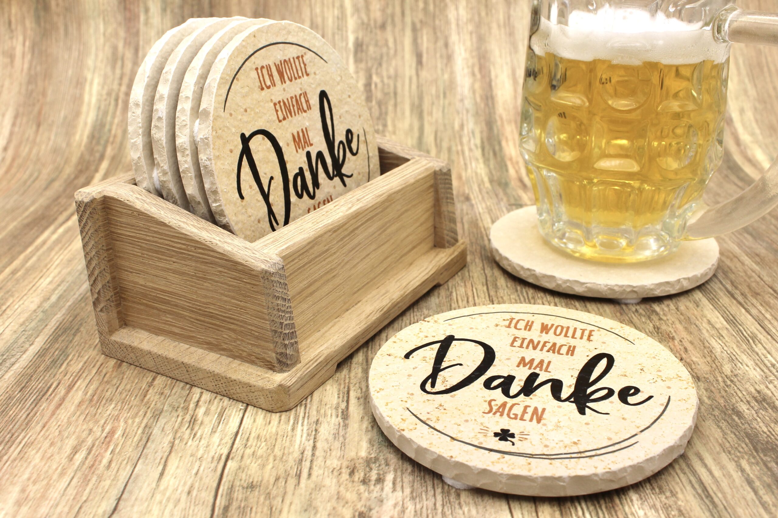 AMD - Danke sagen - Natursteinuntersetzer – Bild 3