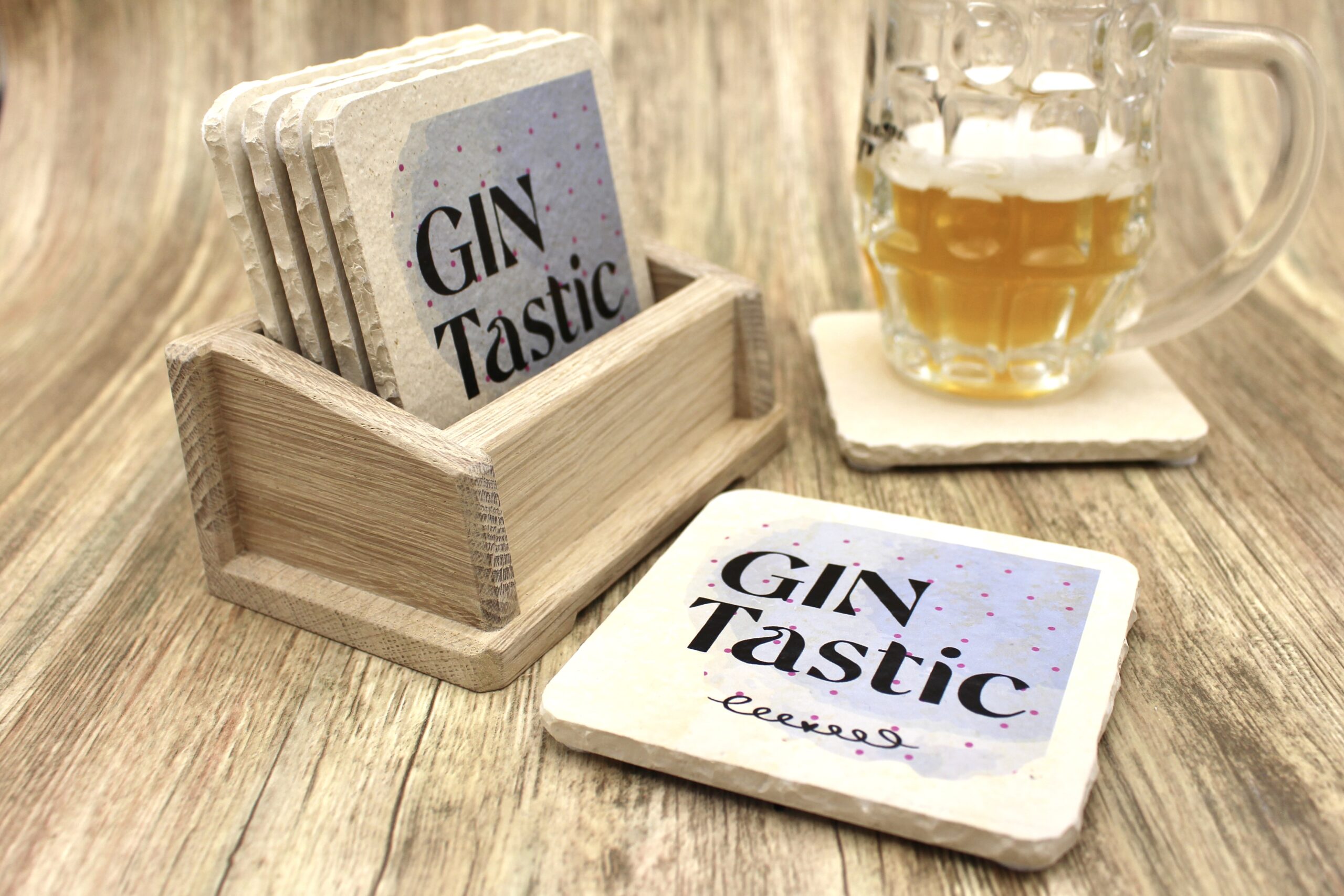 AMD - Gin Tastic - Natursteinuntersetzer – Bild 3