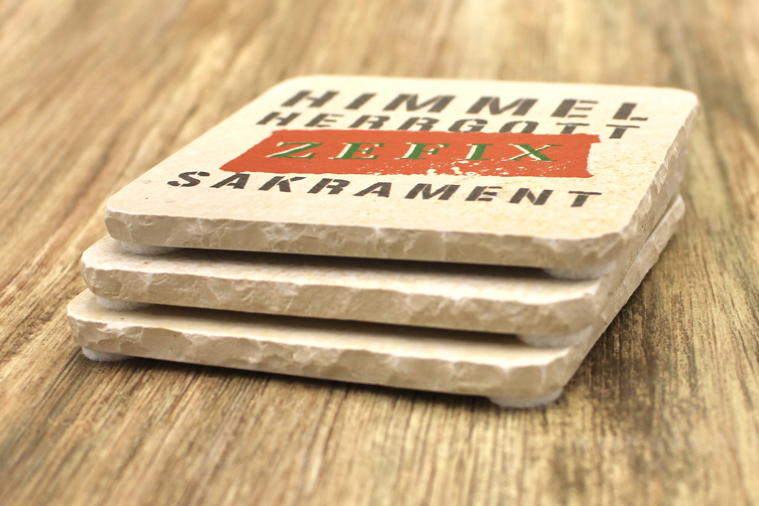 AMD - Himmel Herrgott - Natursteinuntersetzer – Bild 2