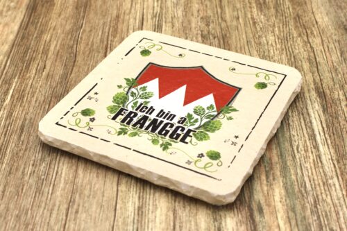 AMD - Franken Wappen - Natursteinuntersetzer