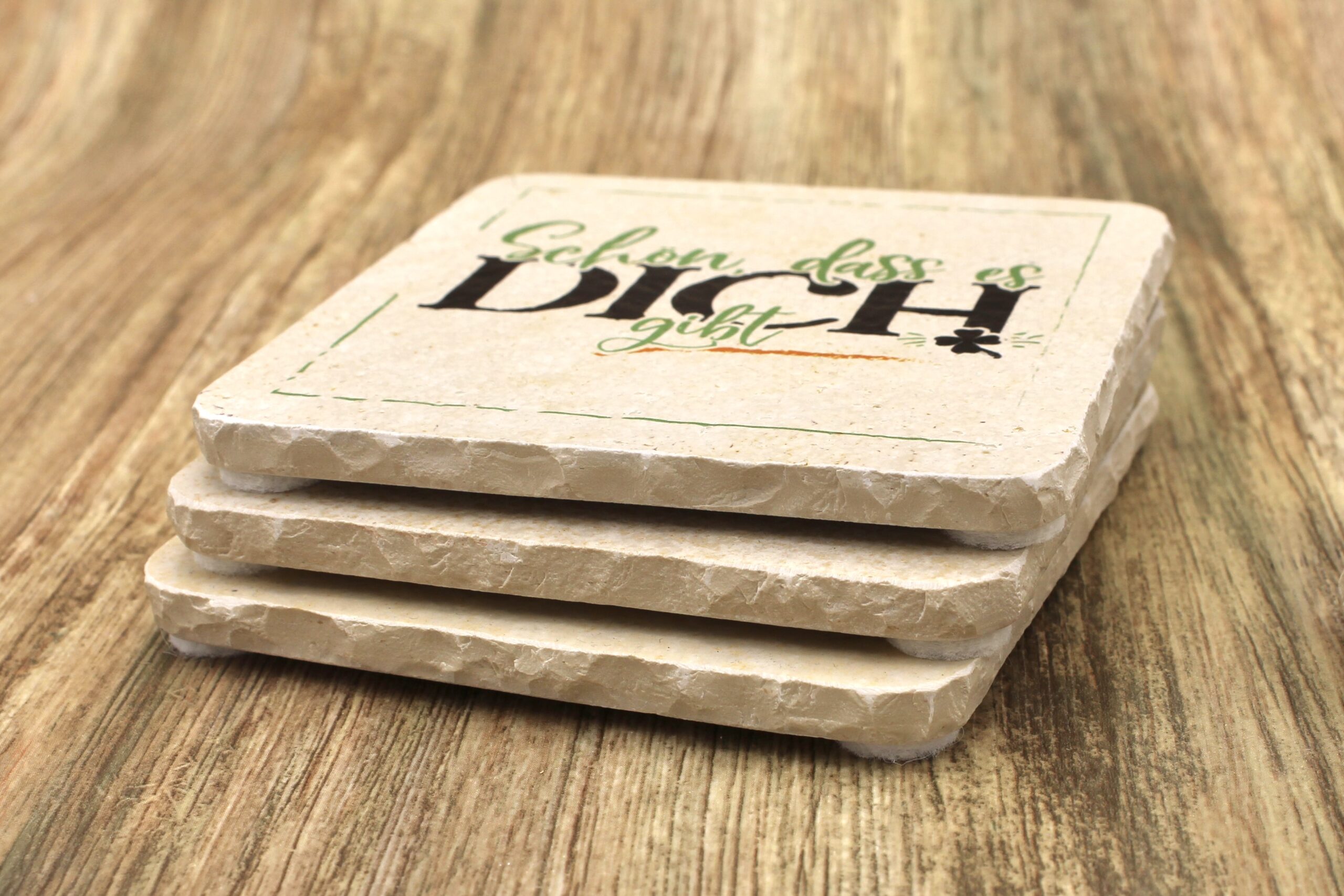 AMD - Schön, dass es dich gibt - Natursteinuntersetzer – Bild 2