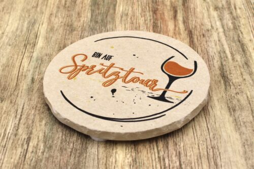 AMD - Spritztour - Natursteinuntersetzer