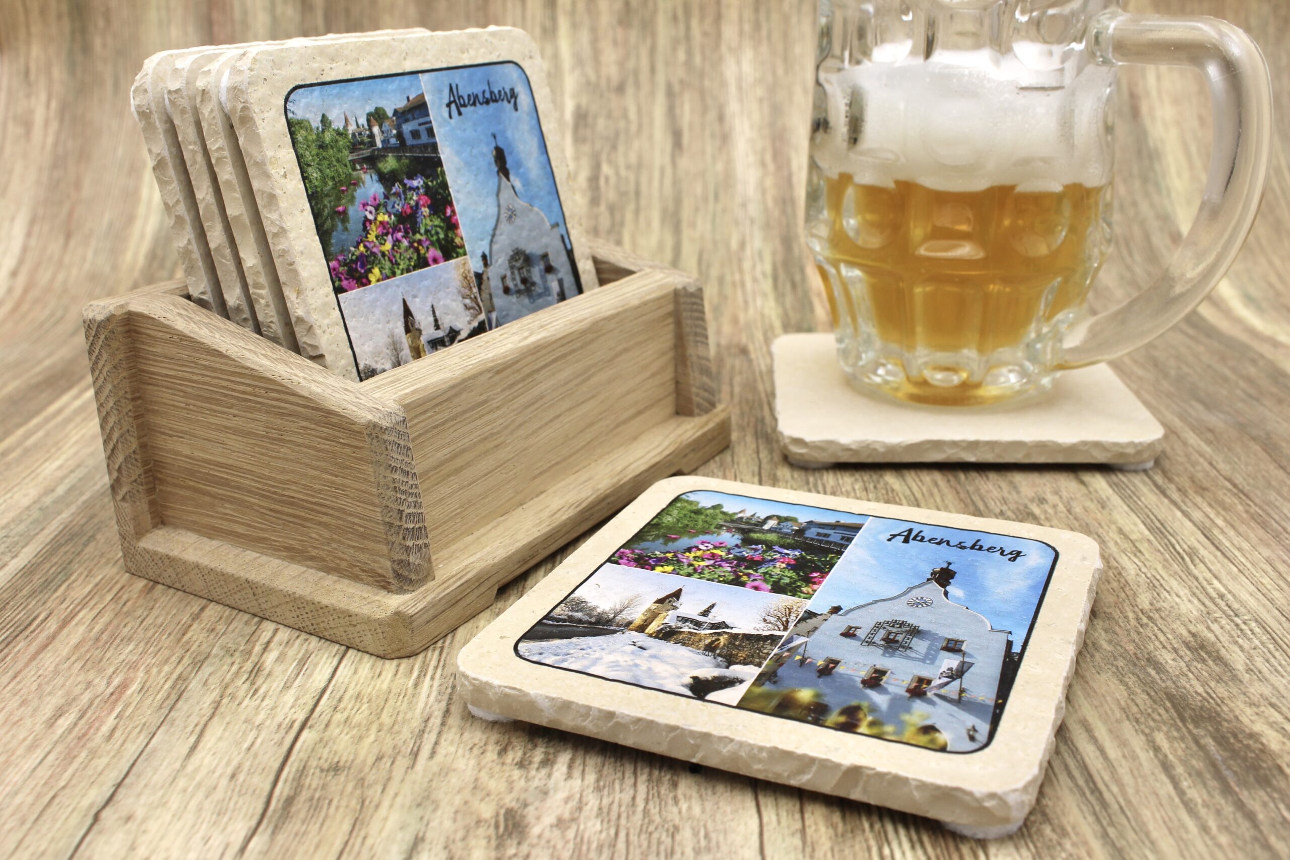 Abensberg - Natursteinuntersetzer – Bild 3