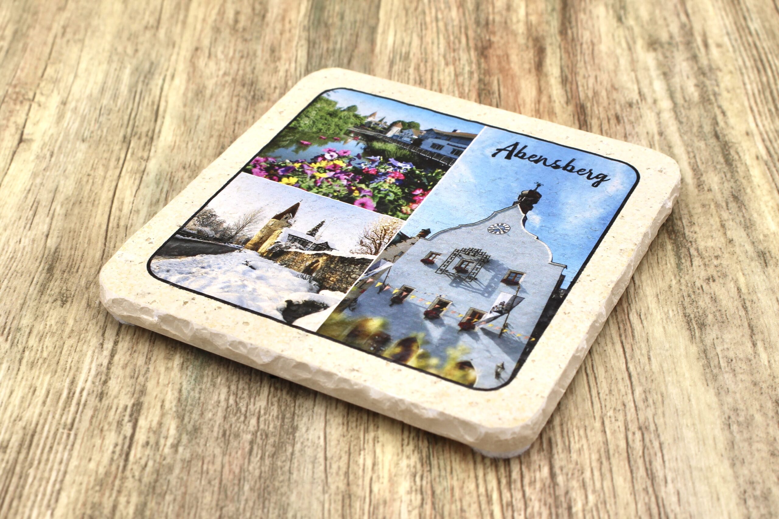 Abensberg - Natursteinuntersetzer