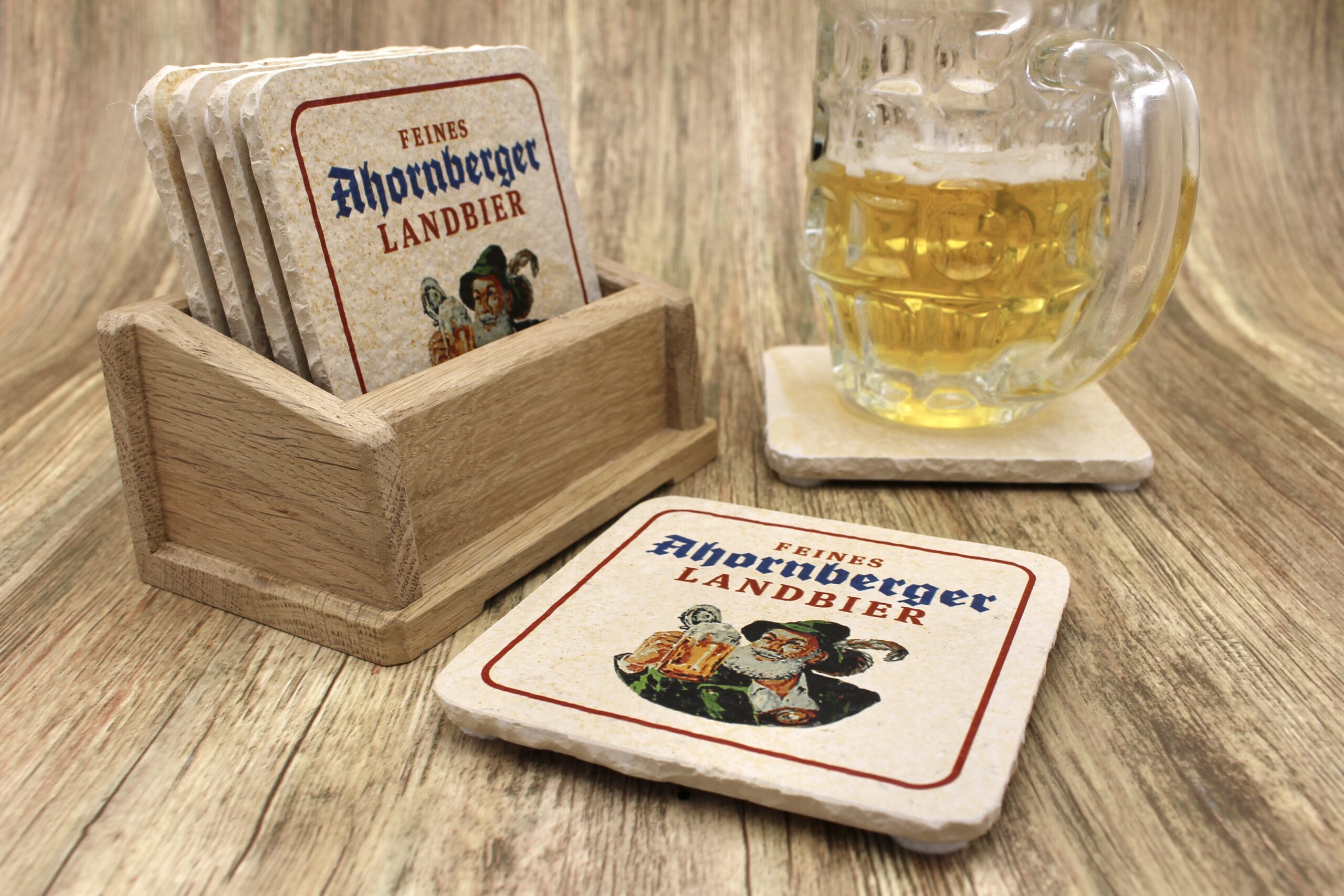 Ahornberger Landbier - Natursteinuntersetzer – Bild 3