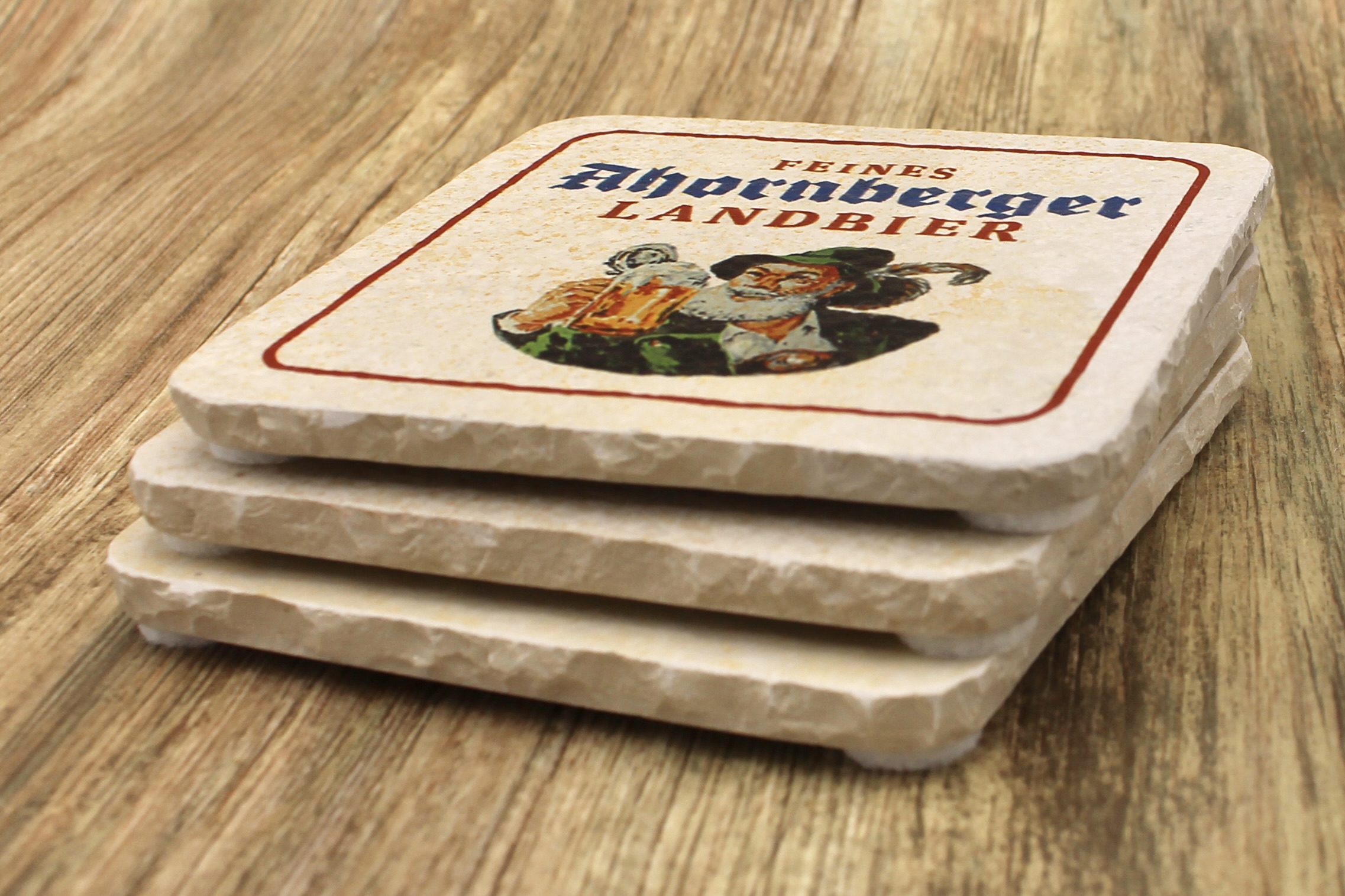 Ahornberger Landbier - Natursteinuntersetzer – Bild 2