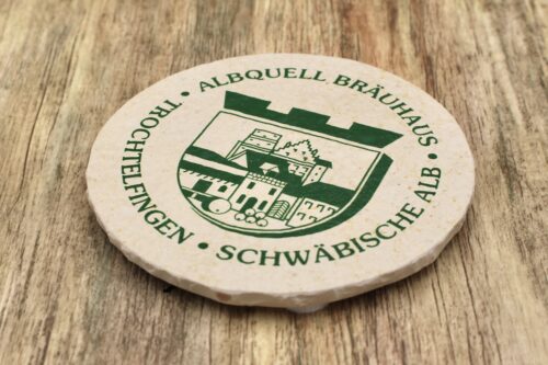 Albquell Bräuhaus - Natursteinuntersetzer