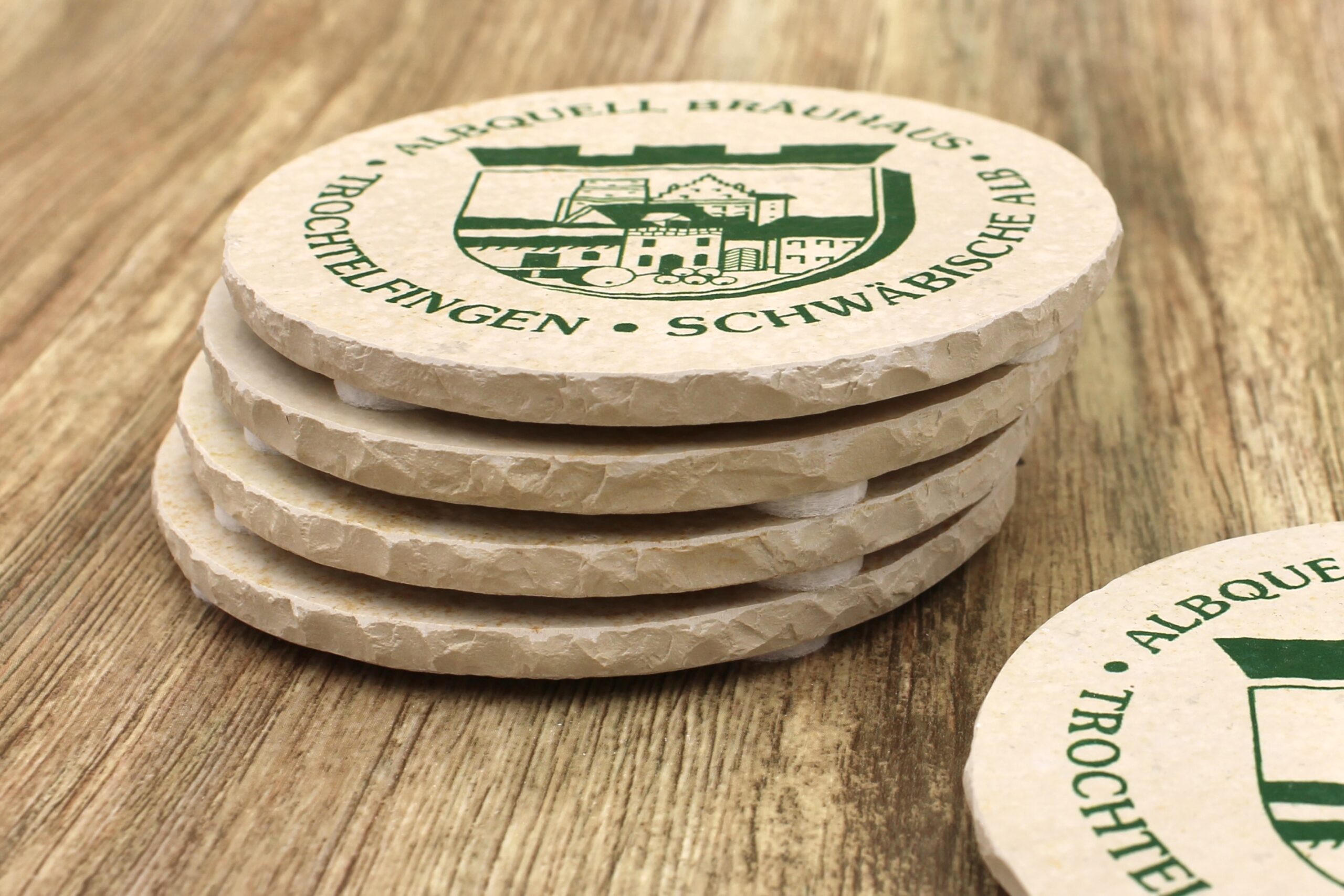 Albquell Bräuhaus - Natursteinuntersetzer – Bild 2