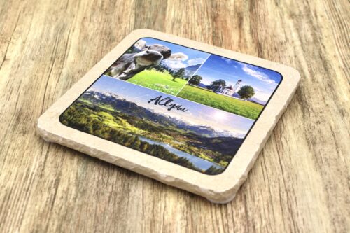 Allgäu - Natursteinuntersetzer