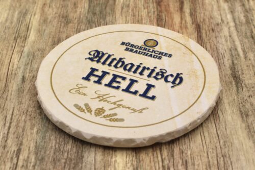 Bürgerliches Brauhaus - Natursteinuntersetzer