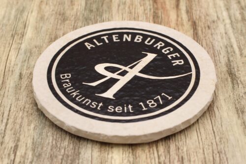 Altenburger Brauerei - Natursteinuntersetzer