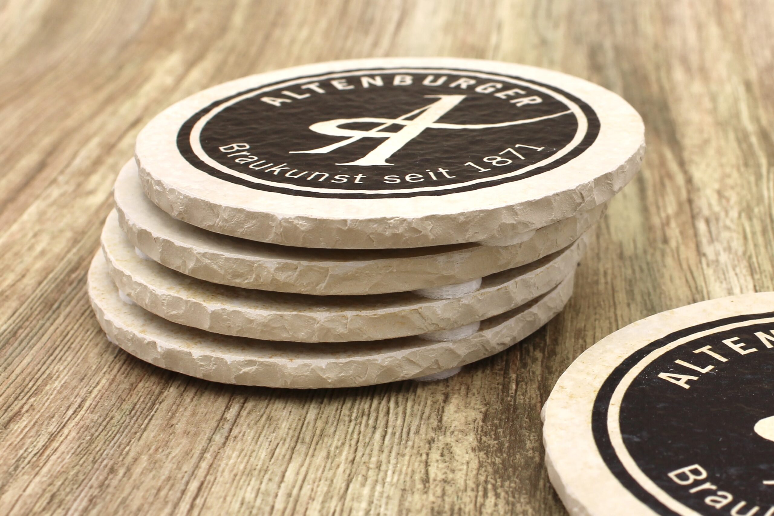 Altenburger Brauerei - Natursteinuntersetzer – Bild 2