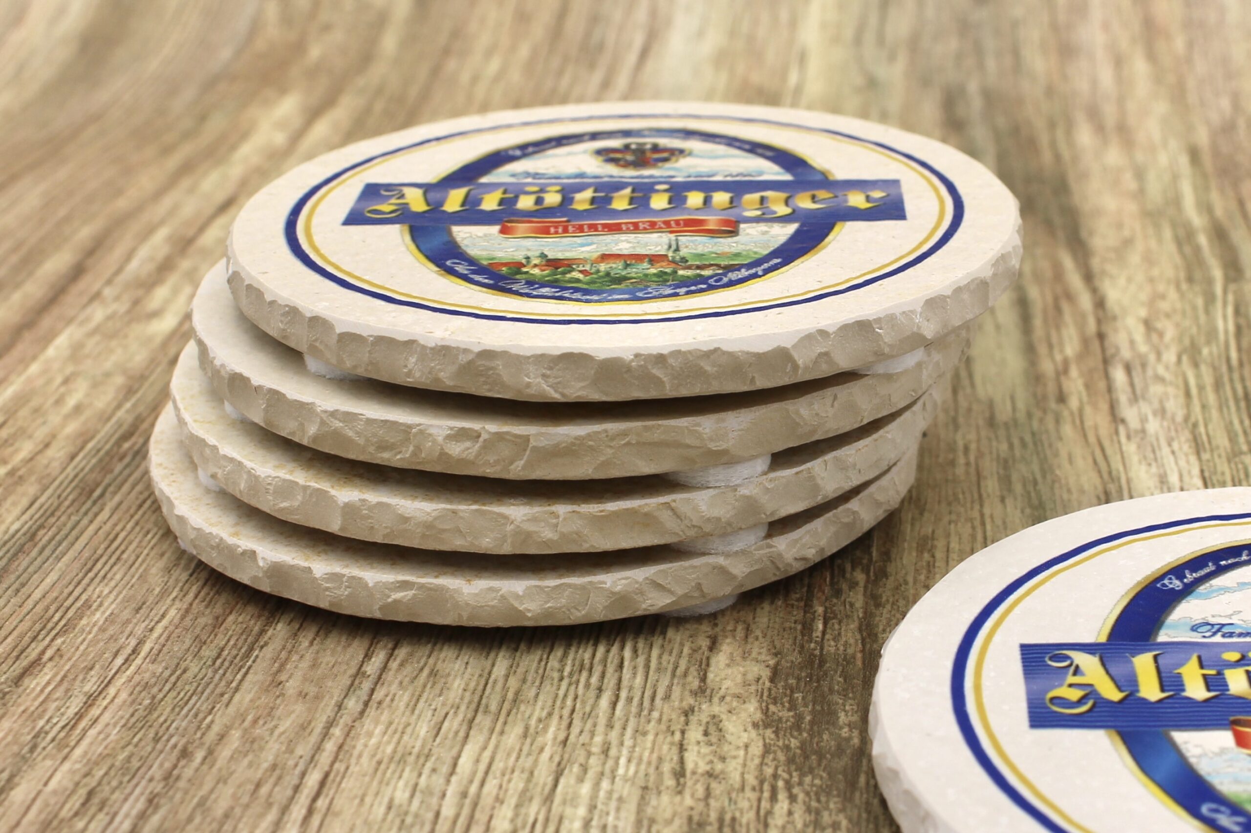 Altoettinger Hell Bräu - Natursteinuntersetzer – Bild 2