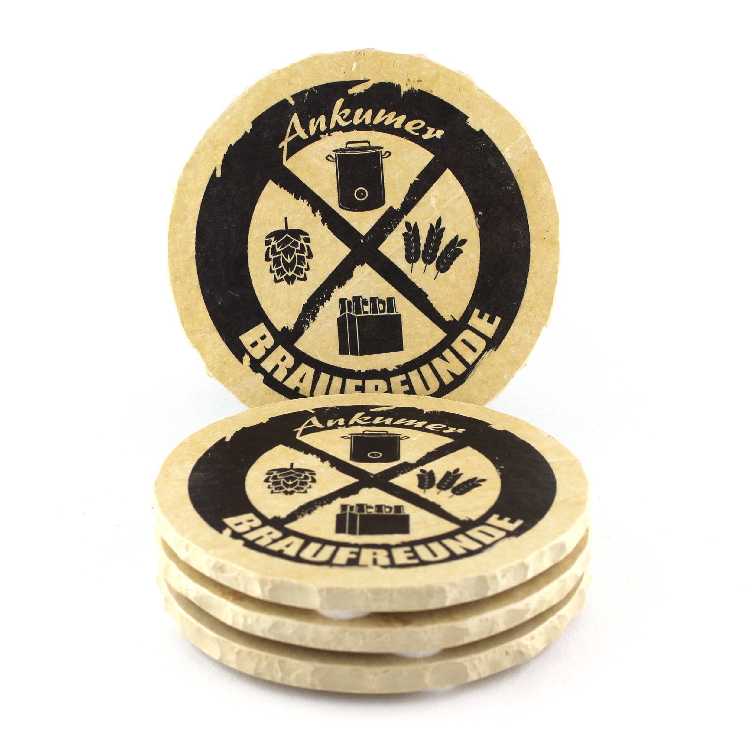 Ankumer Braufreunde - Natursteinuntersetzer – Bild 3