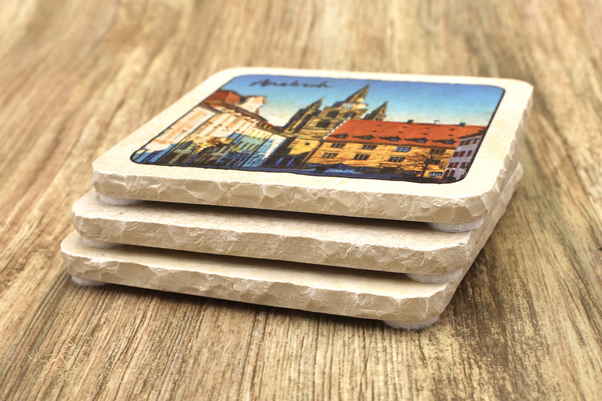 Ansbach - Natursteinuntersetzer – Bild 2