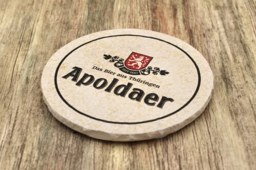 Vereinsbrauerei Apolda - Natursteinuntersetzer