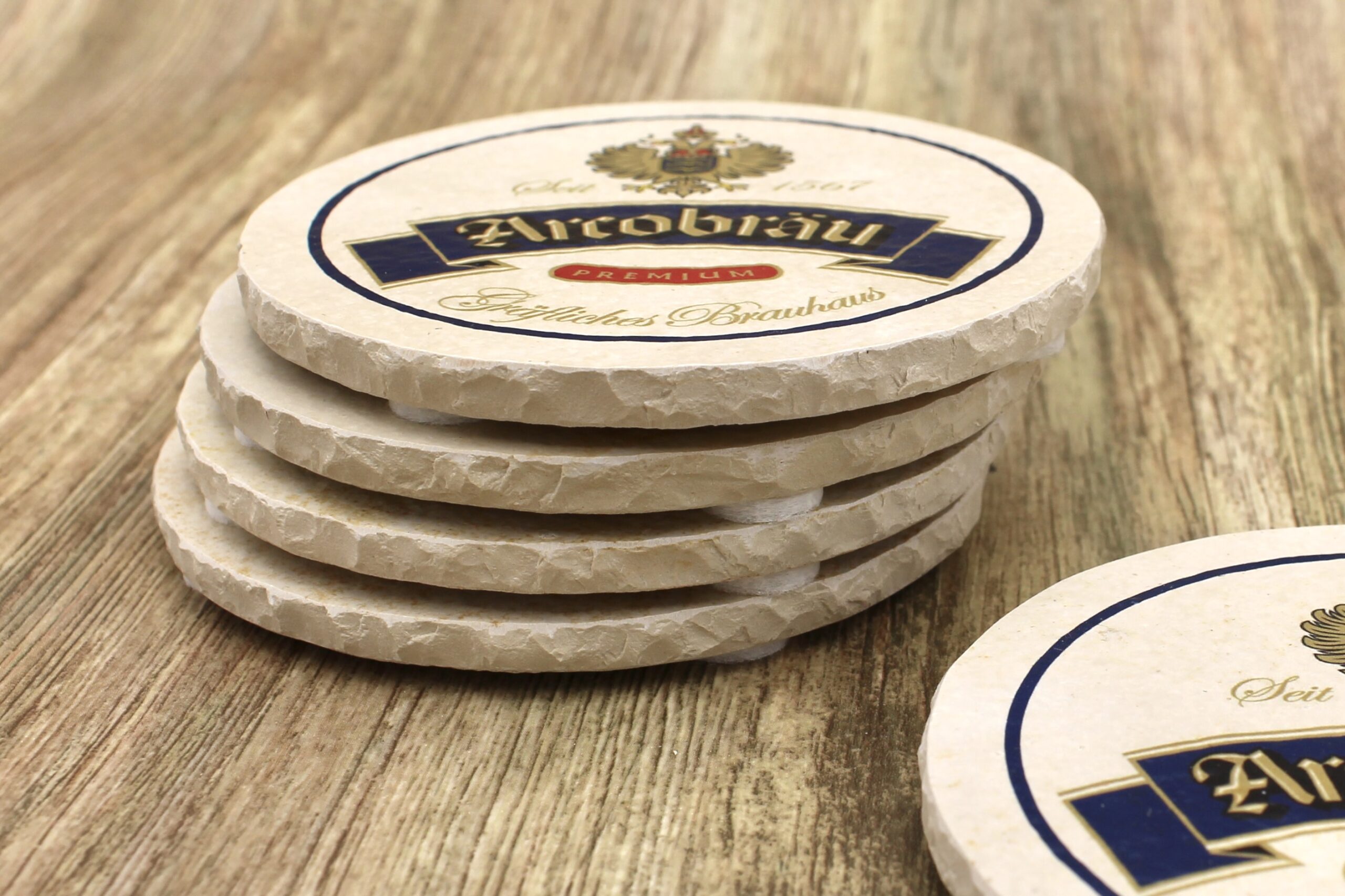 Arcobräu - Natursteinuntersetzer – Bild 2