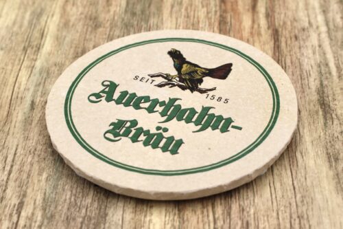 Auerhahn Bräu - Natursteinuntersetzer