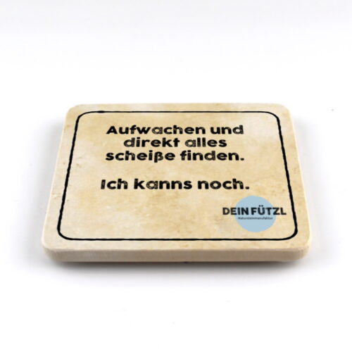 Ich kanns noch - Natursteinuntersetzer