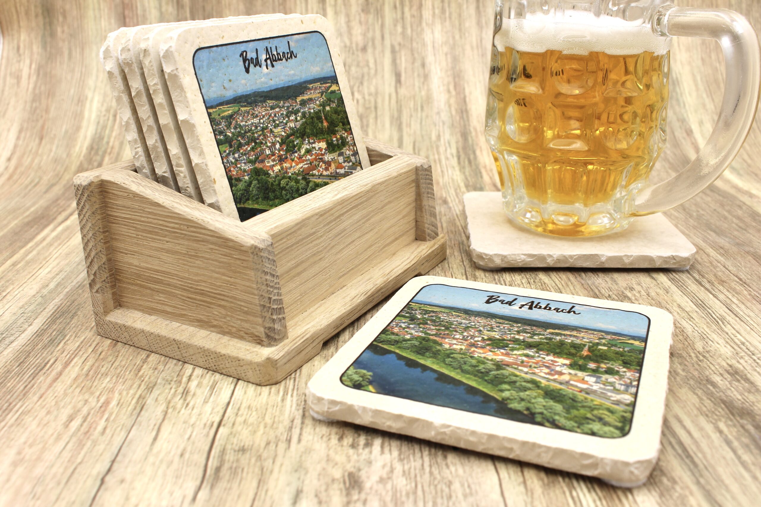 Bad Abbach- Natursteinuntersetzer – Bild 3