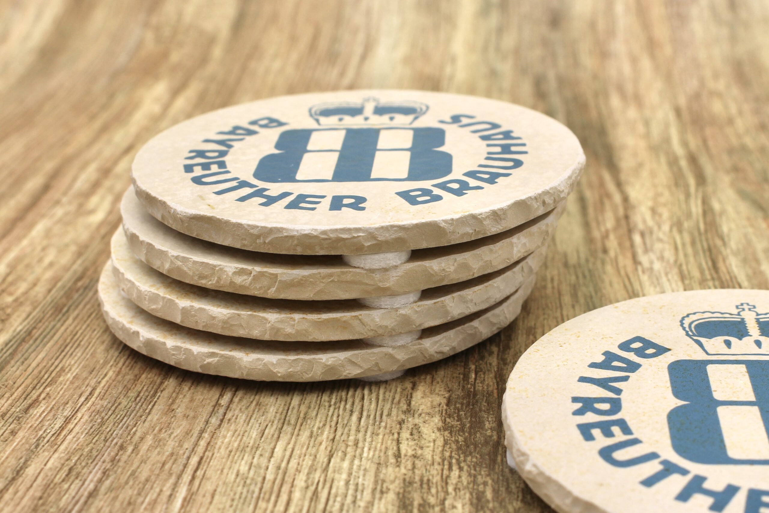 Bayreuther Hell - Natursteinuntersetzer – Bild 2