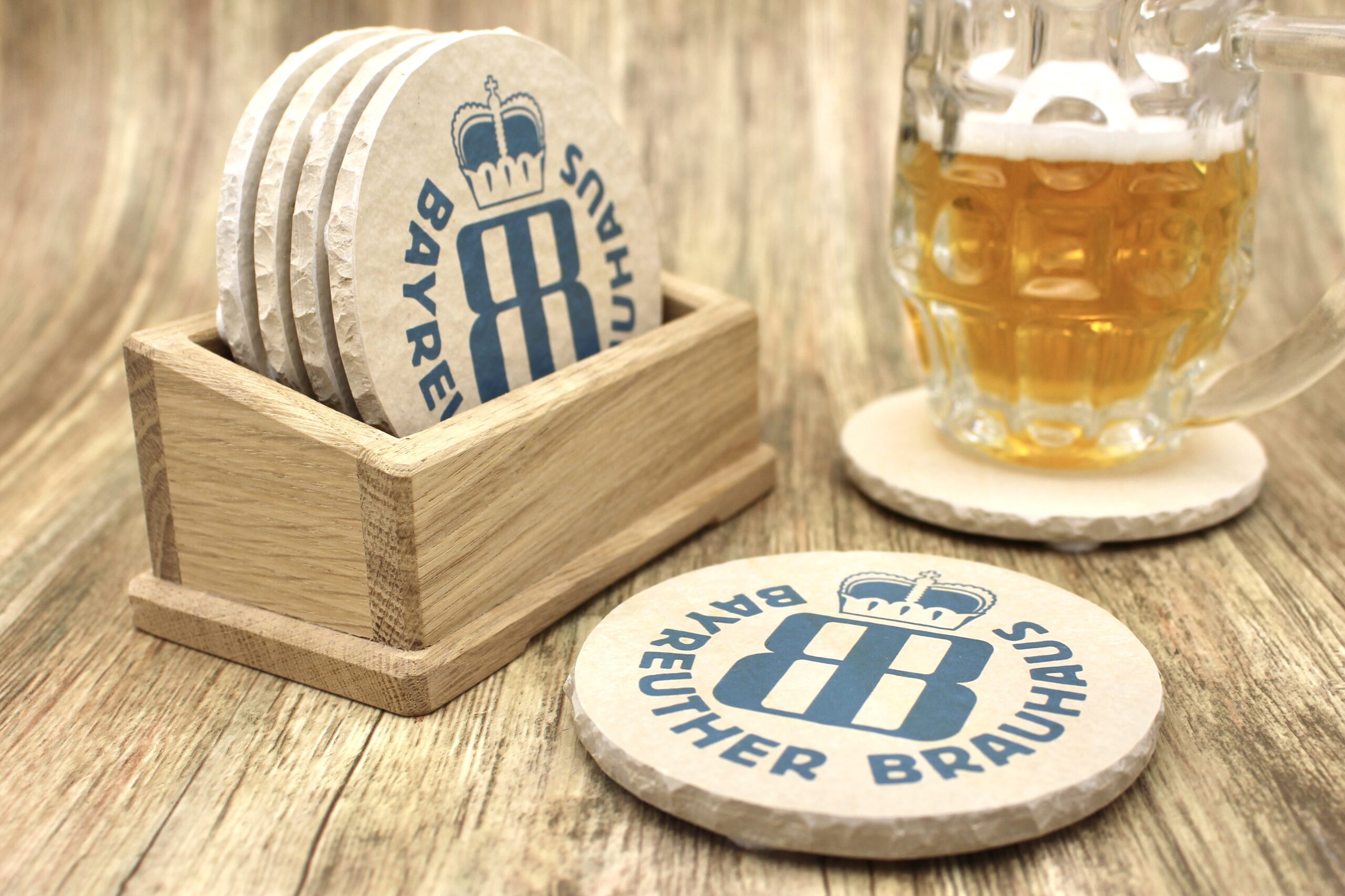 Bayreuther Hell - Natursteinuntersetzer – Bild 3