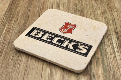 Becks - Natursteinuntersetzer