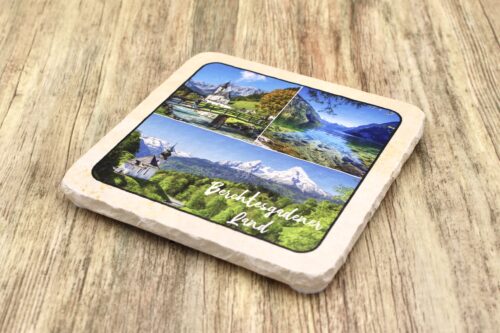 Berchtesgadener Land - Natursteinuntersetzer