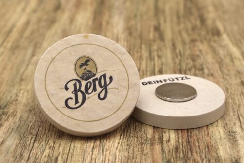 Berg Bier - Kühlschrankmagnet 48mm