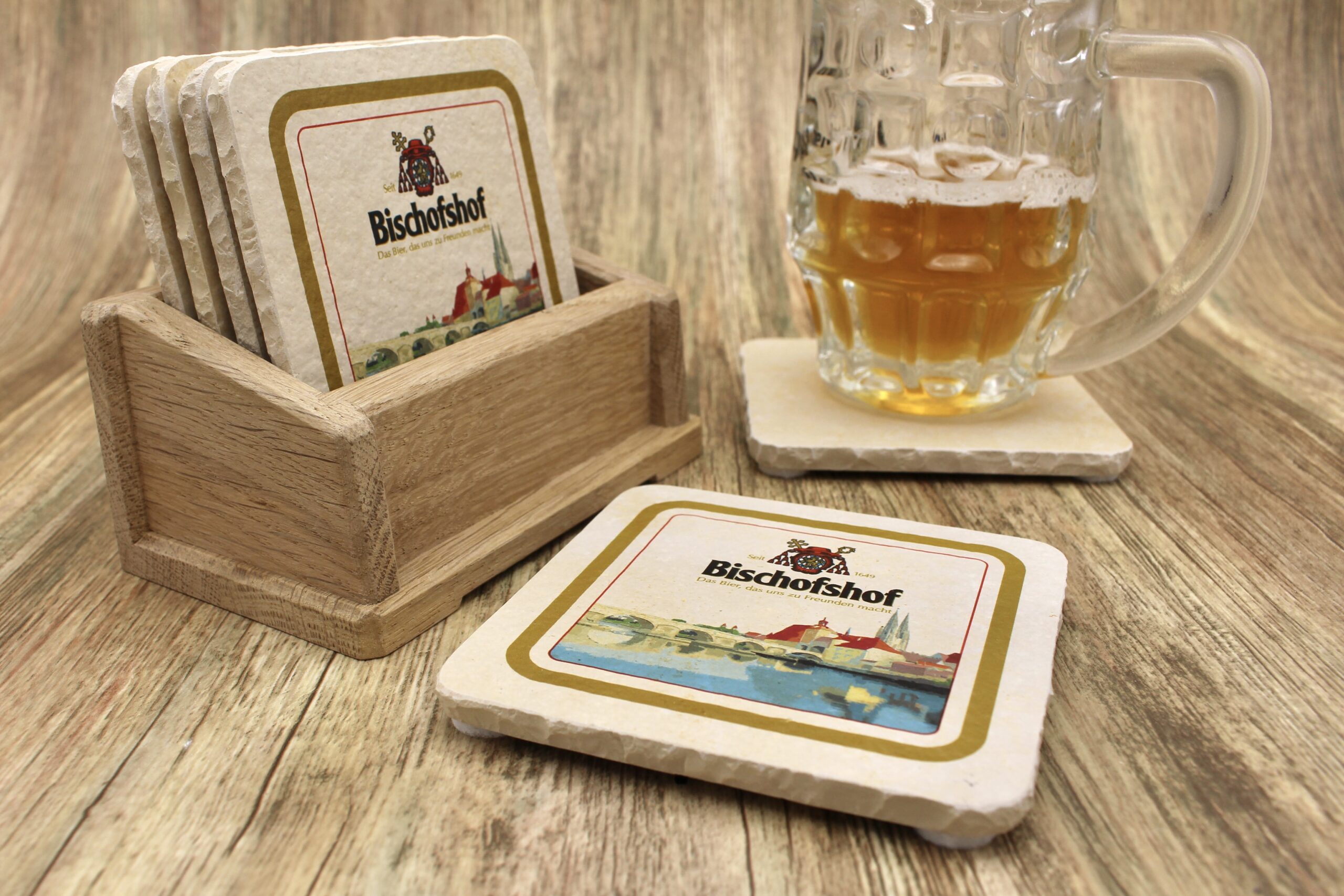 Bischofshof - Natursteinuntersetzer – Bild 3