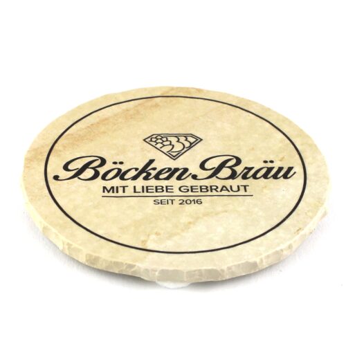 Böcken Bräu - Natursteinuntersetzer