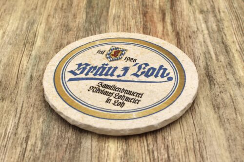 Bräu z Loh - Natursteinuntersetzer