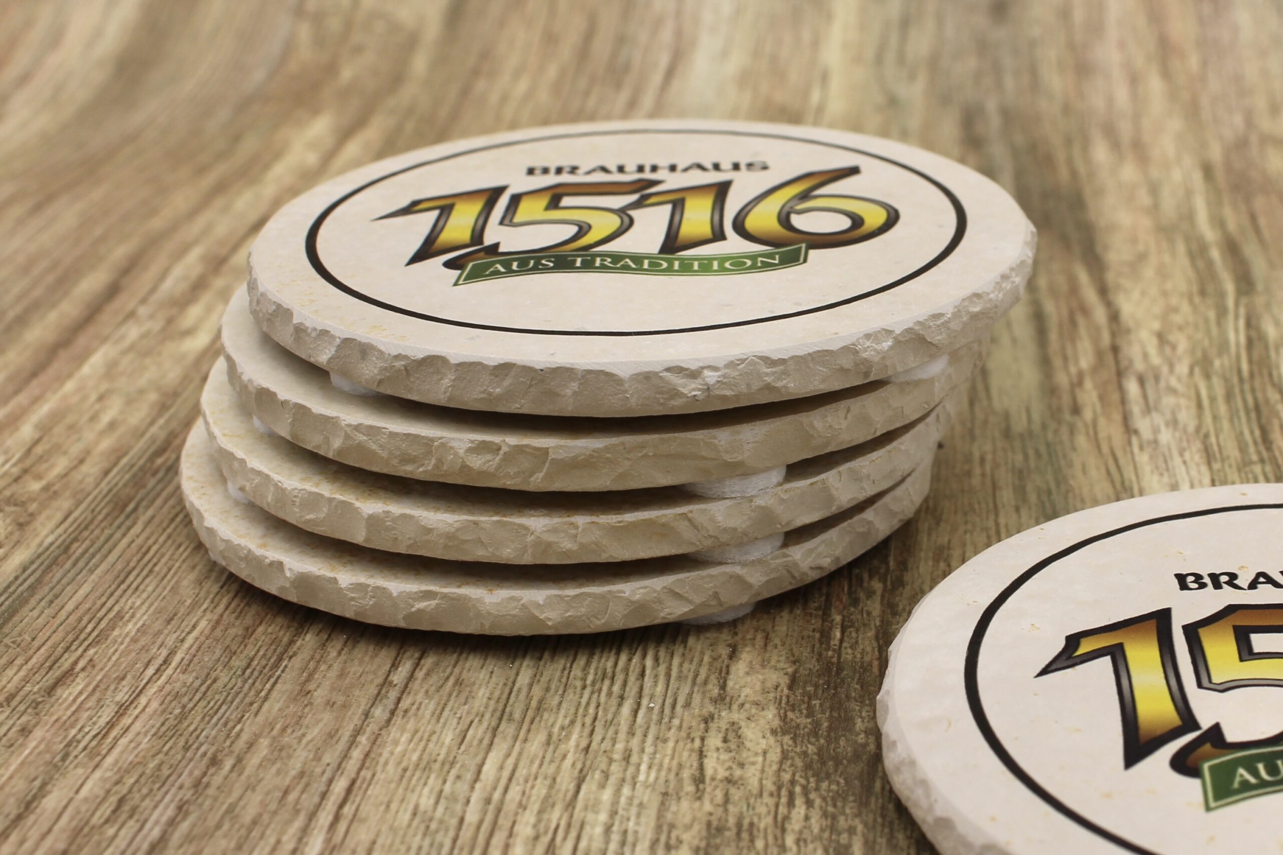 Brauhaus 1516 - Natursteinuntersetzer – Bild 2