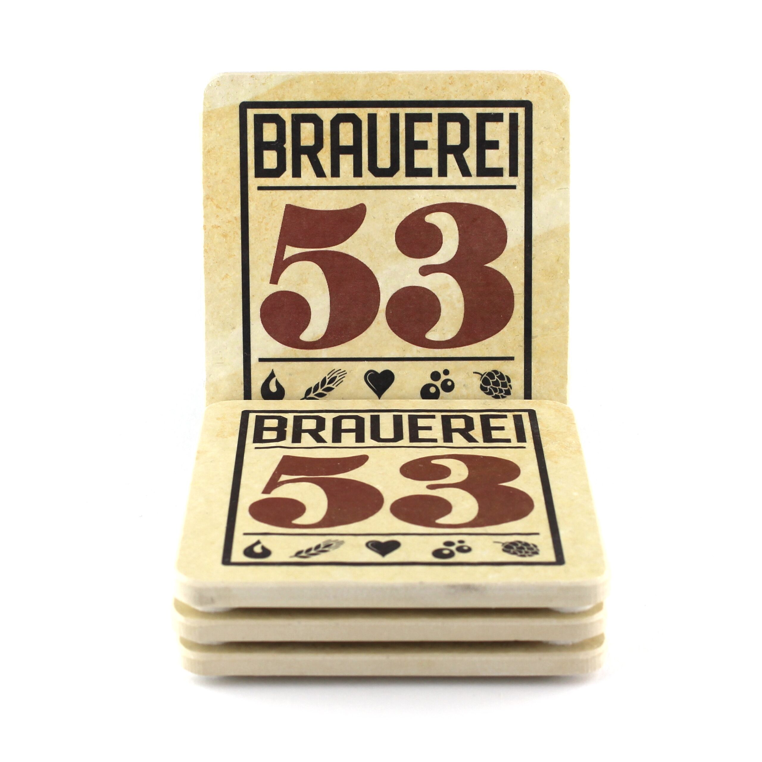 Brauerei 53 - Natursteinuntersetzer – Bild 3
