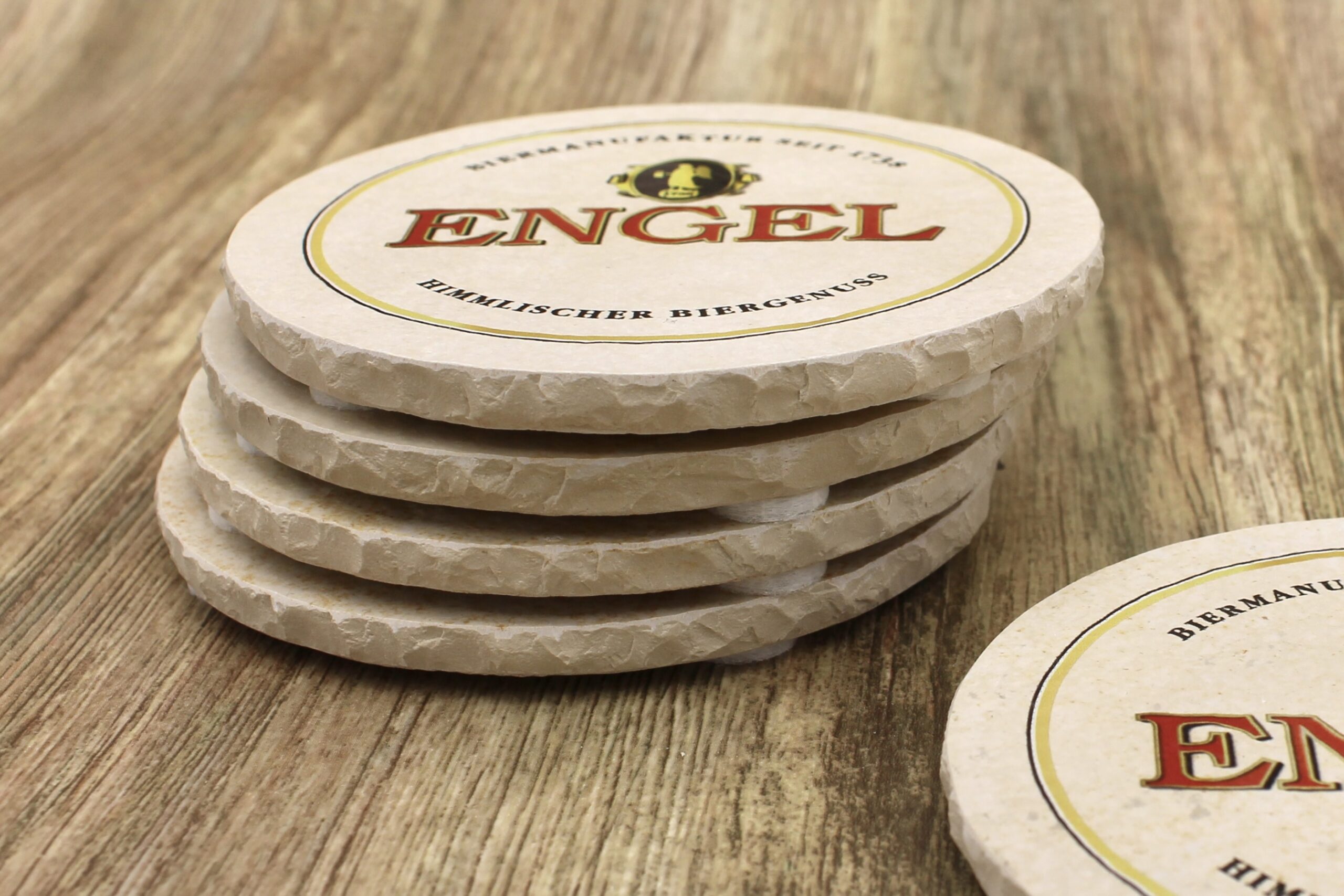 Biermanufaktur Engel - Natursteinuntersetzer – Bild 2