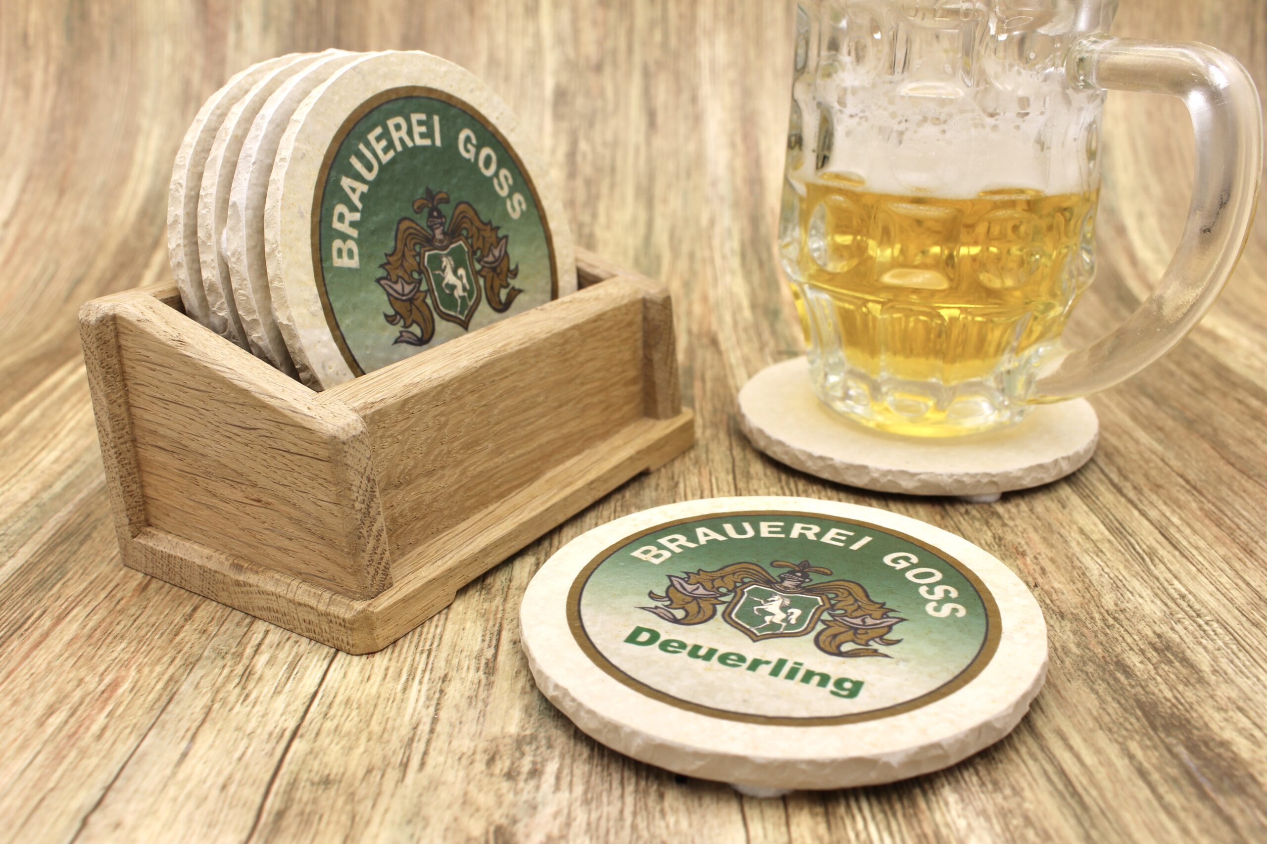 Brauerei Goss - Natursteinuntersetzer – Bild 3