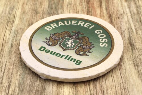 Brauerei Goss - Natursteinuntersetzer