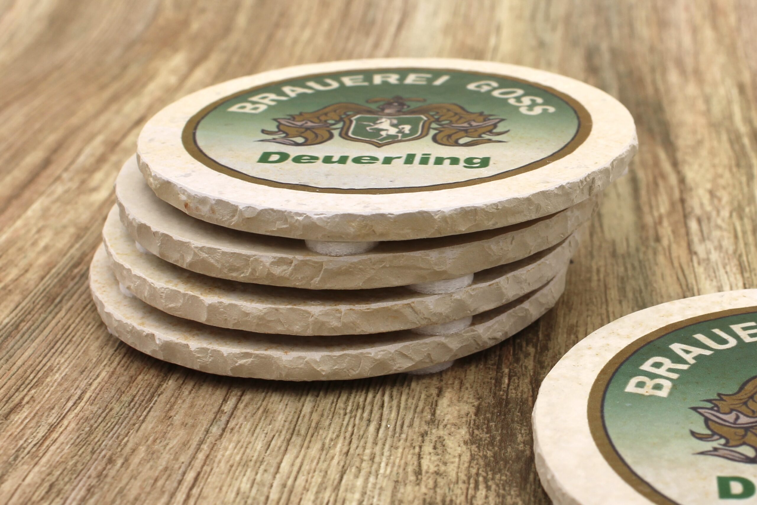 Brauerei Goss - Natursteinuntersetzer – Bild 2