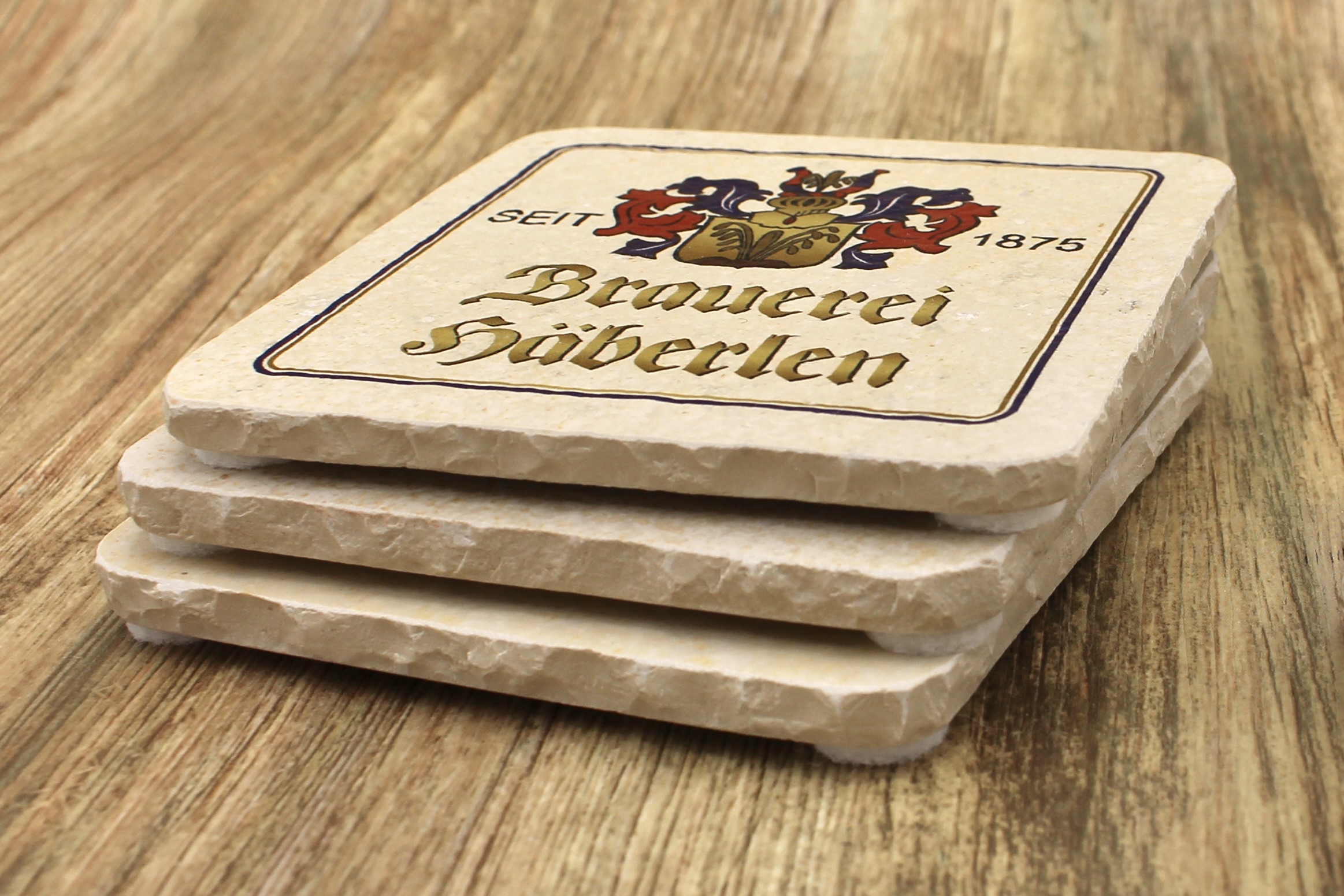 Brauerei Häberlen - Natursteinuntersetzer – Bild 2