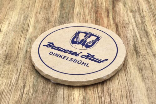 Brauerei Hauff - Natursteinuntersetzer