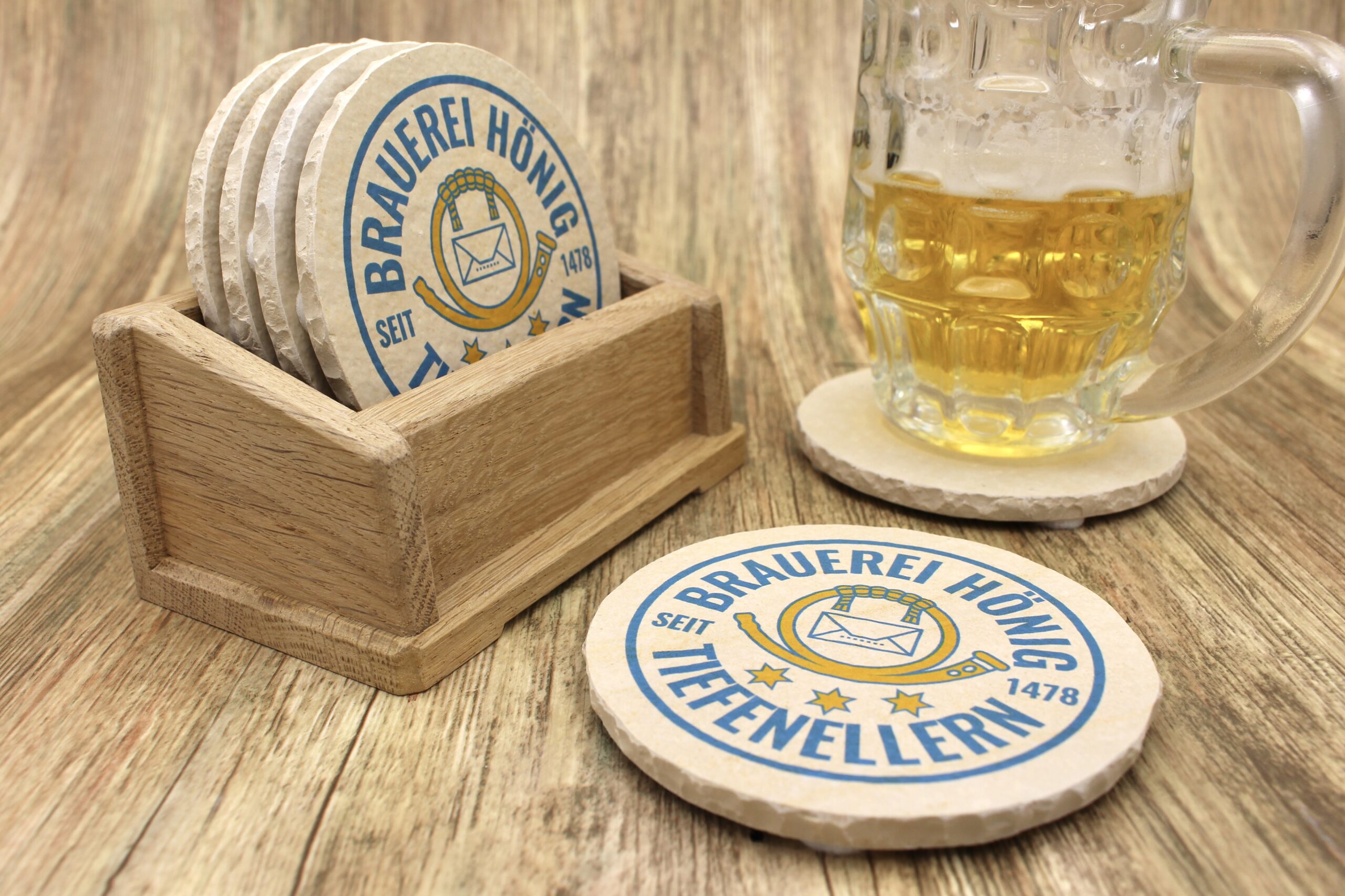 Brauerei Hönig - Natursteinuntersetzer – Bild 3