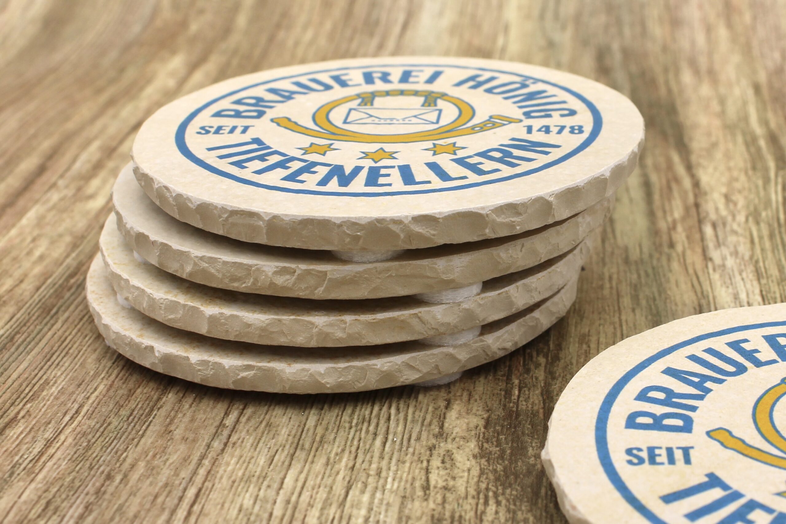 Brauerei Hönig - Natursteinuntersetzer – Bild 2