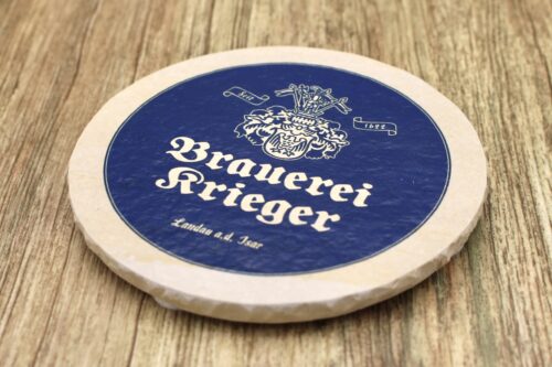 Brauerei Krieger - Natursteinuntersetzer