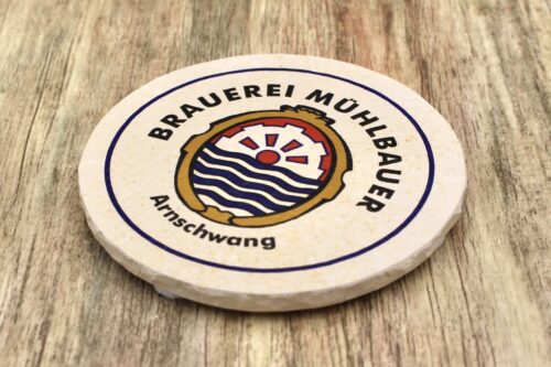 Brauerei Mühlbauer - Natursteinuntersetzer