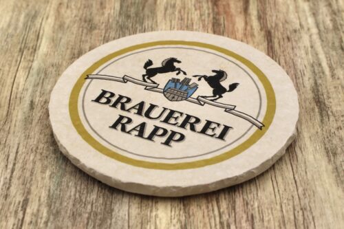 Brauerei Rapp - Natursteinuntersetzer